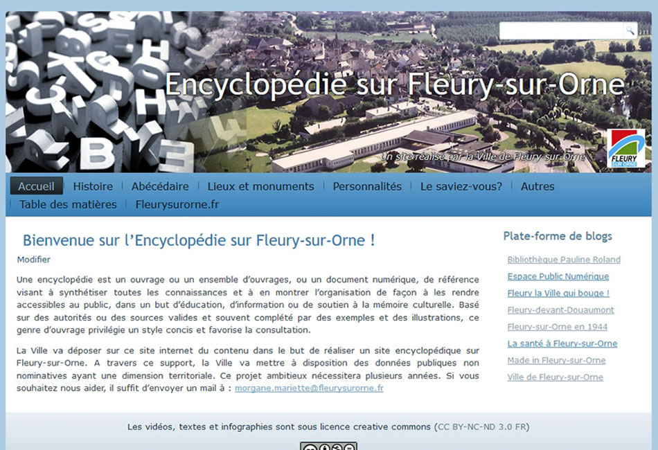 Encyclopédie sur Fleury-sur-Orne 2